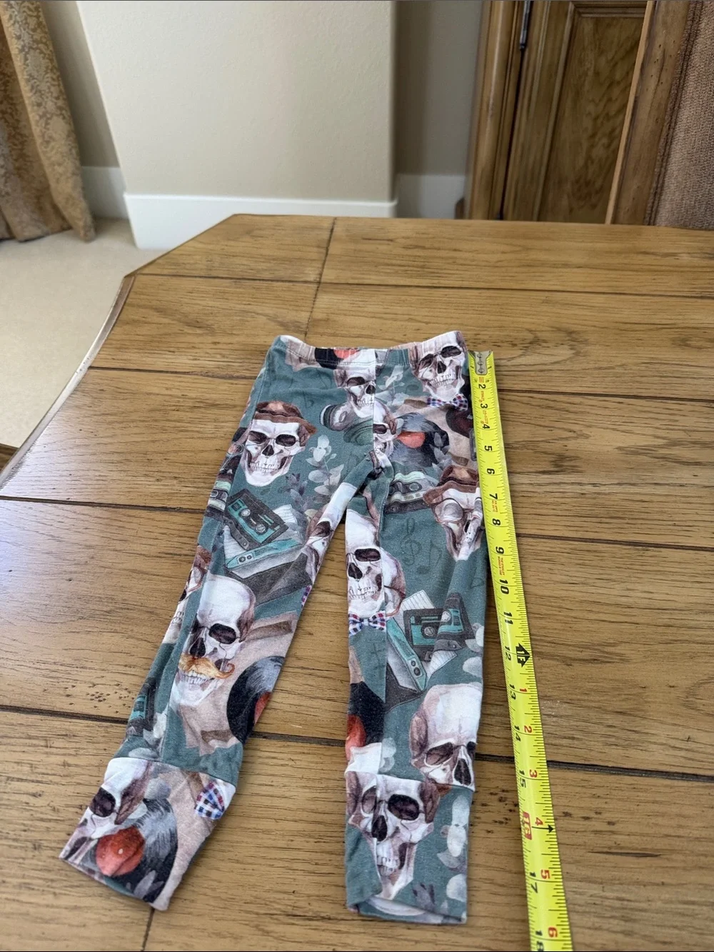Halloween skulls pirate Pajamas by Posh Peanut